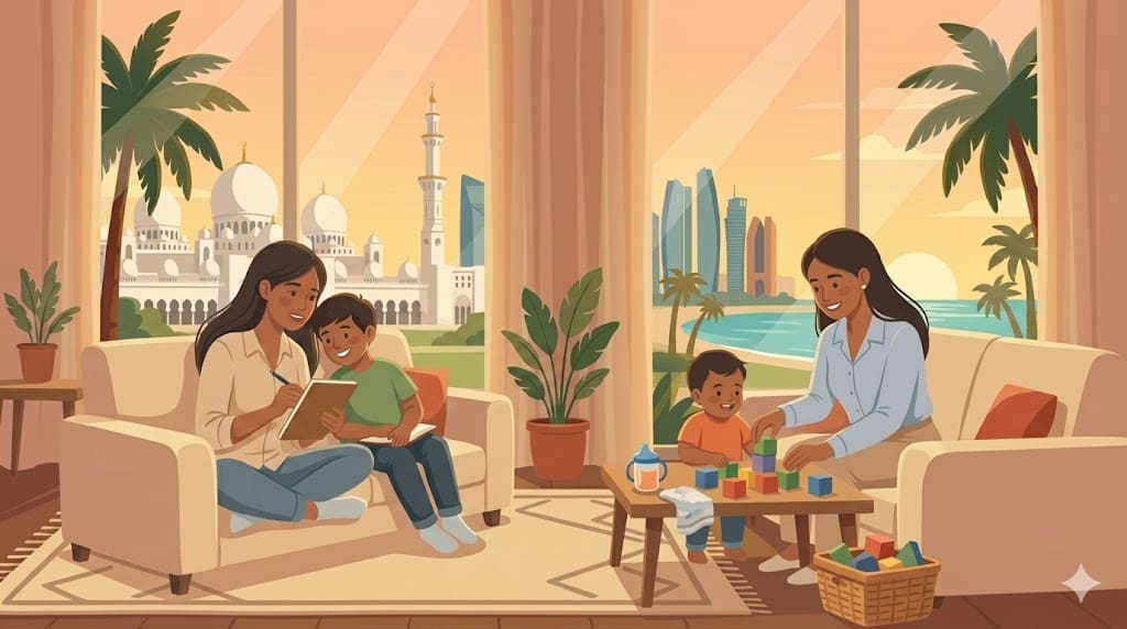 Nanny in Abu Dhabi